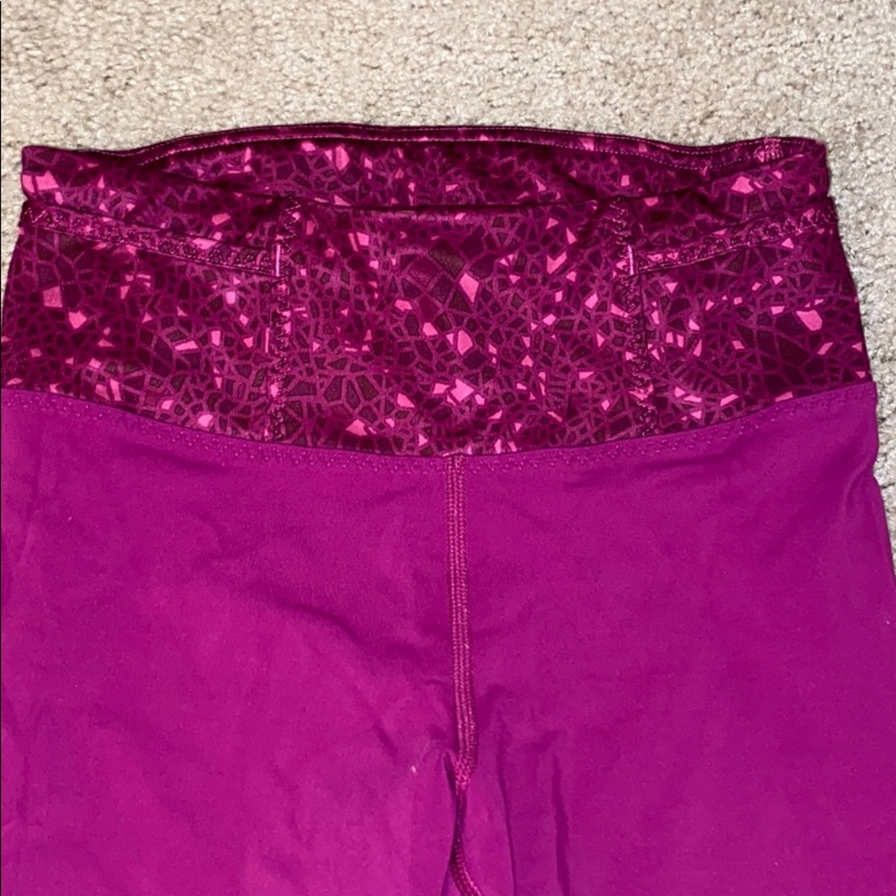 Pink Lululemon Size 2 Leggings